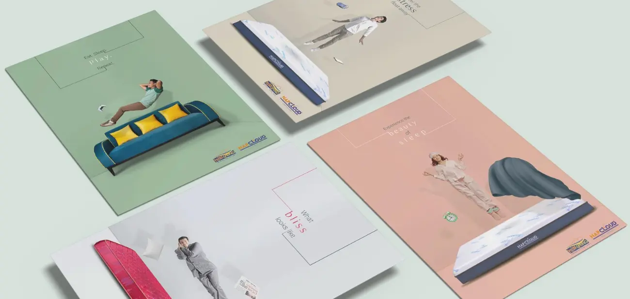 Float Away Poster Design