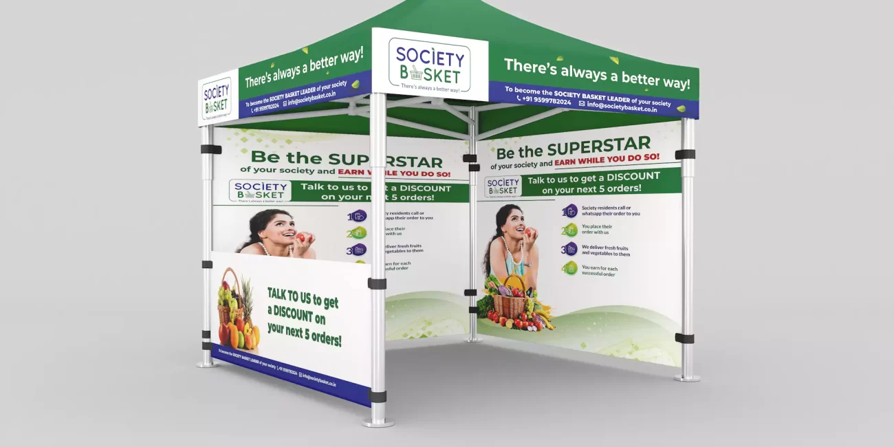 Society Basket Booth Design