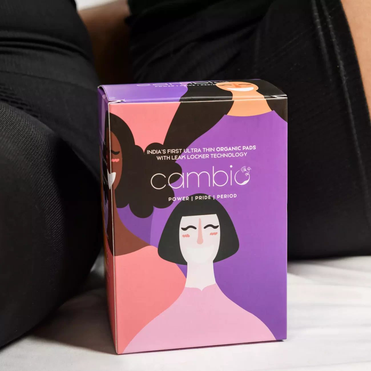 Cambio Sanitary Pad Packaging Front